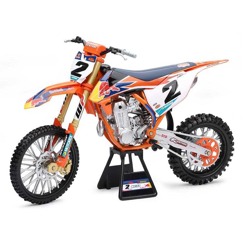 Réplique 1/6ème MOTO KTM 450 SX-F RED BULL C.WEBB