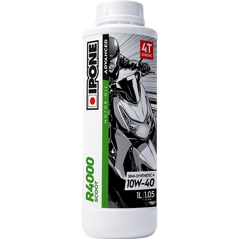 Huile 4T R4000 SCOOT 10W40 1L IPONE