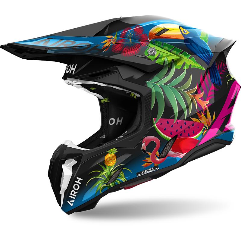 Casque cross TWIST 3 AMAZONIA AIROH