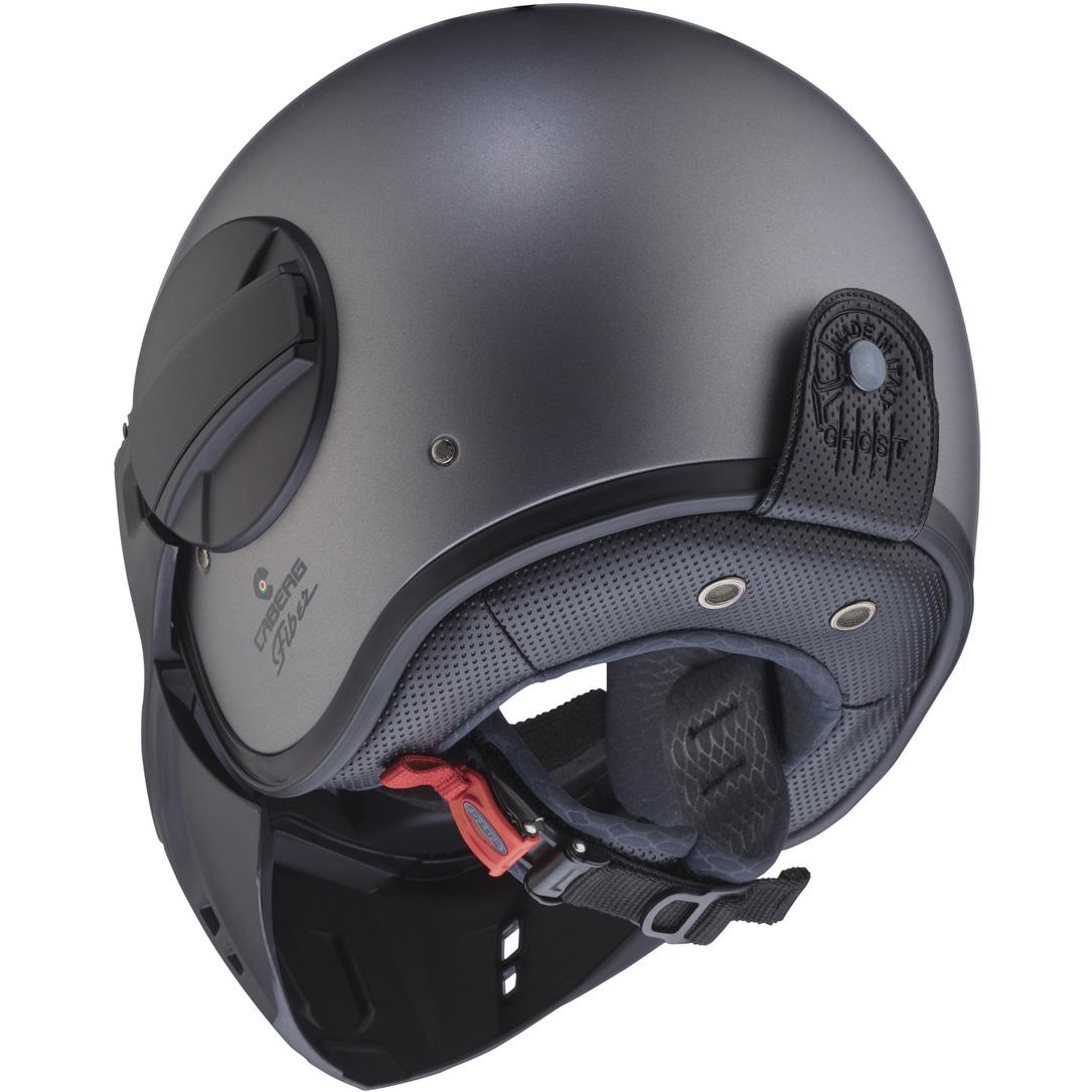 Casque GHOST UNI CABERG Gris mat - MAXXESS.FR, Casque jet