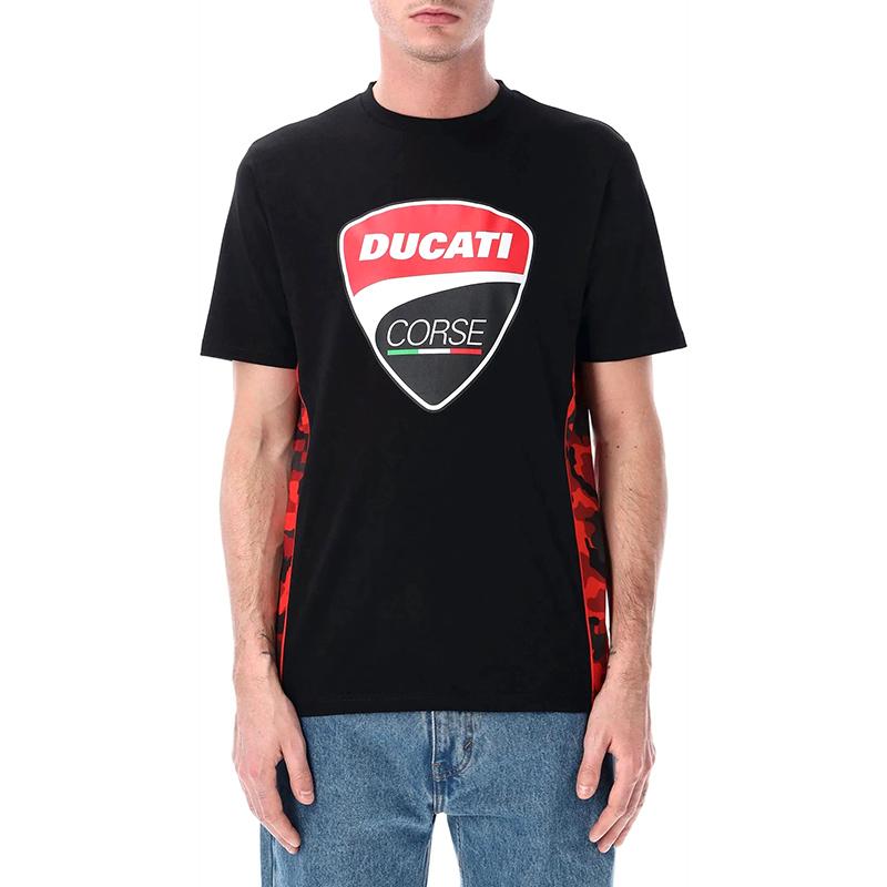 Tee-shirt DUCATI CORSE BLACK CAMO - OFFICIEL MOTOGP DUCATI