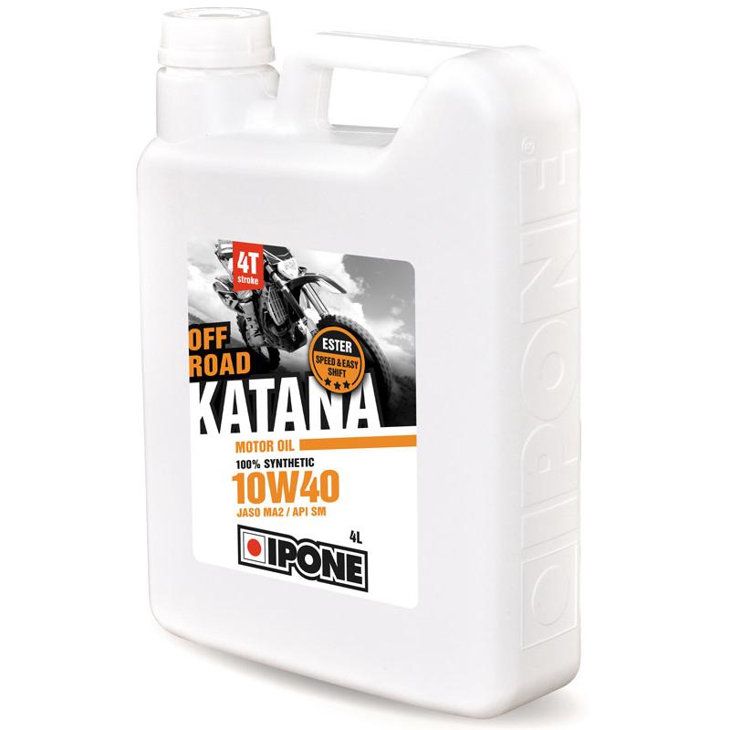 Huile 4T KATANA OFF ROAD 10W40 4L IPONE