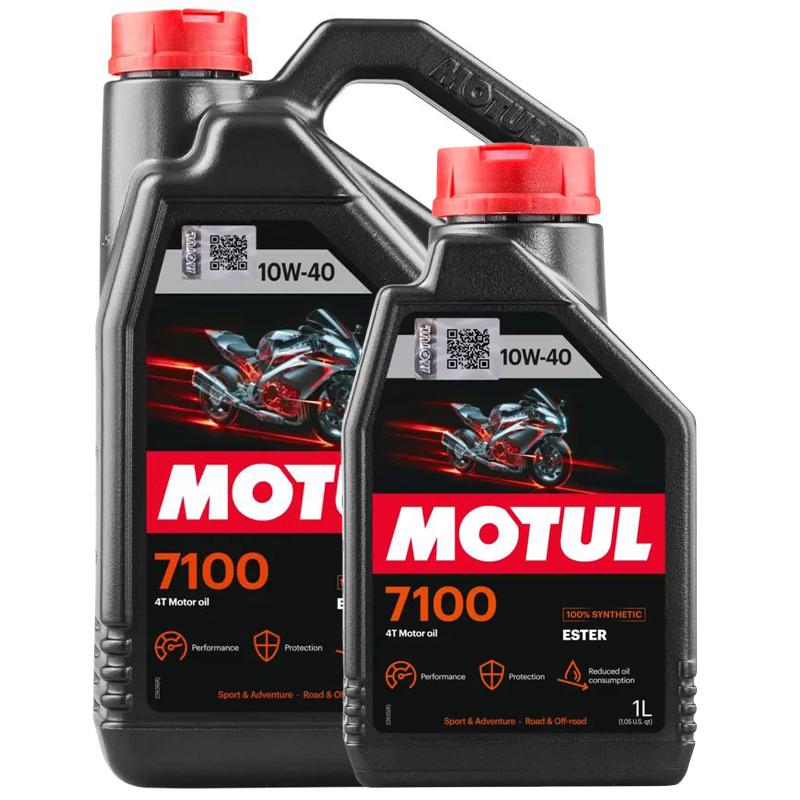 Huile 4T Lot 4L+1L 7100 4T 10W40 MOTUL