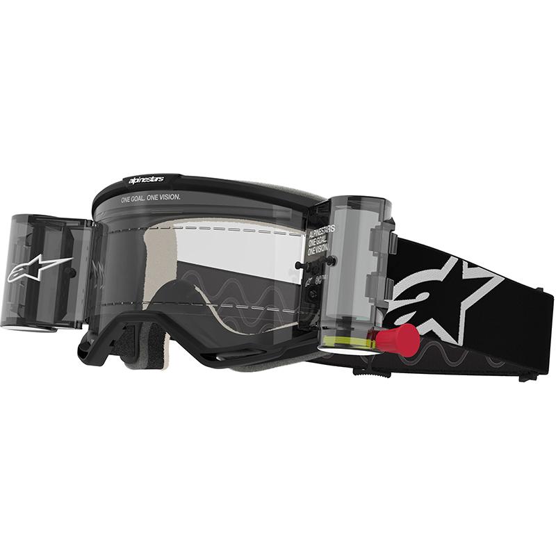Masque cross VISION 5 CORP + SYSTÈME ROLL-OFF - NOIR ALPINESTARS
