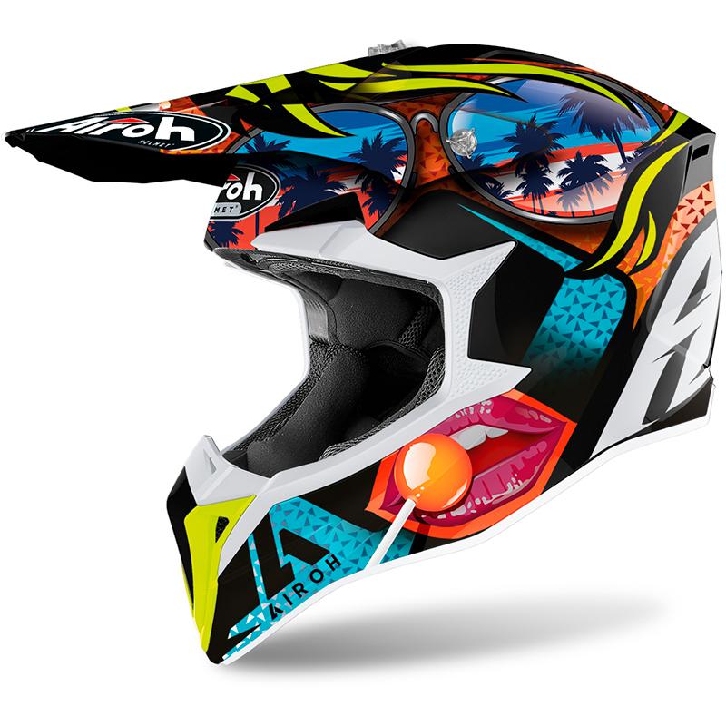 Casque cross WRAAP LOLLIPOP AIROH