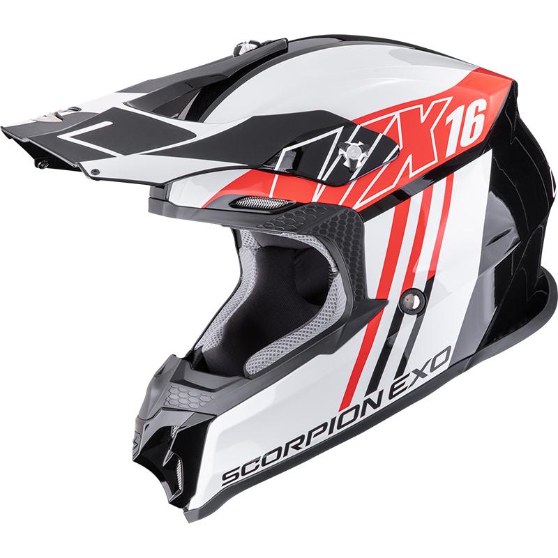 Casque cross VX-16 EVO AIR LIGNES SCORPION