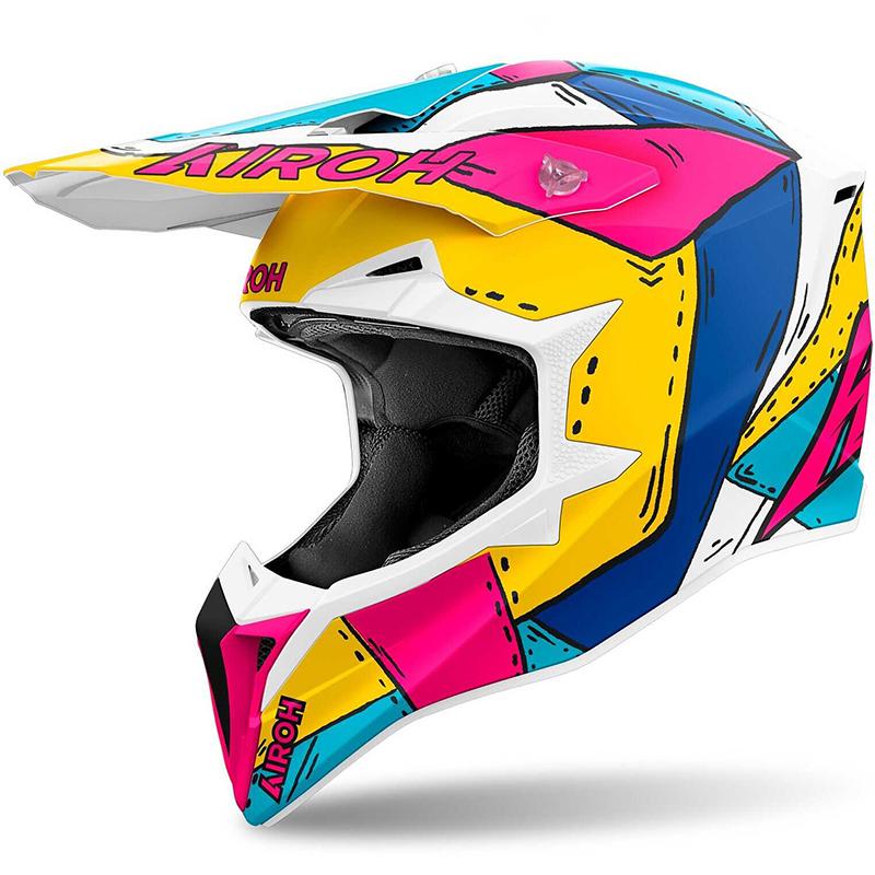 Casque cross WRAAAP MUSIC AIROH