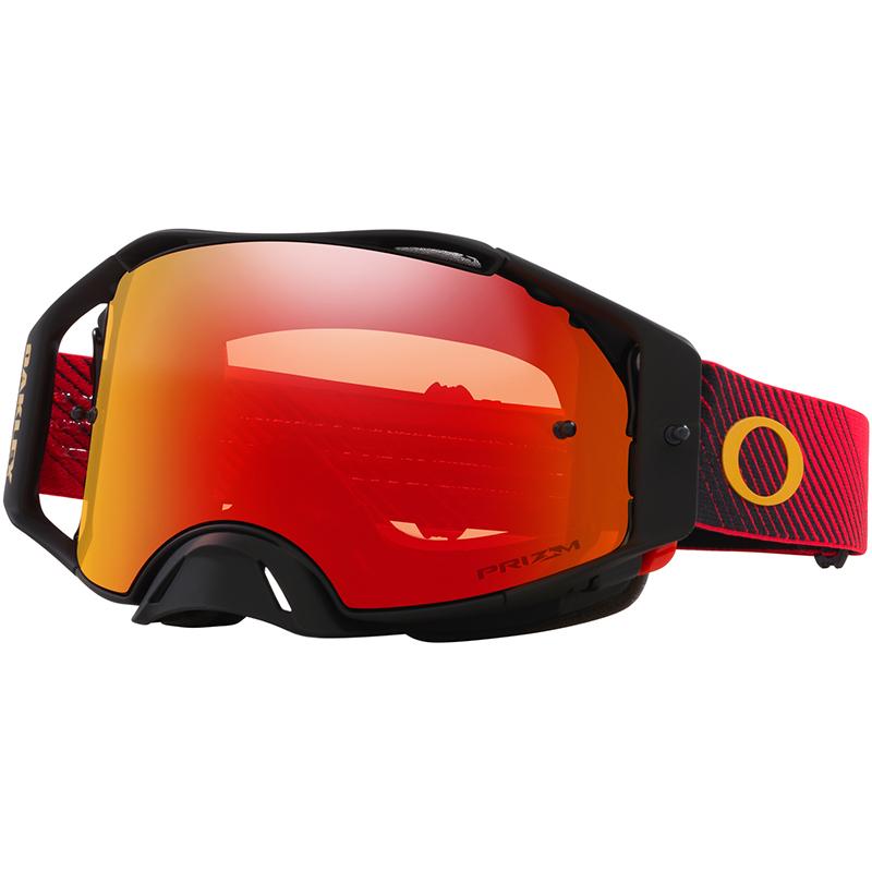 Masque cross AIRBRAKE MX RED FLOW PRIZM MX TORCH IRIDIUM OAKLEY