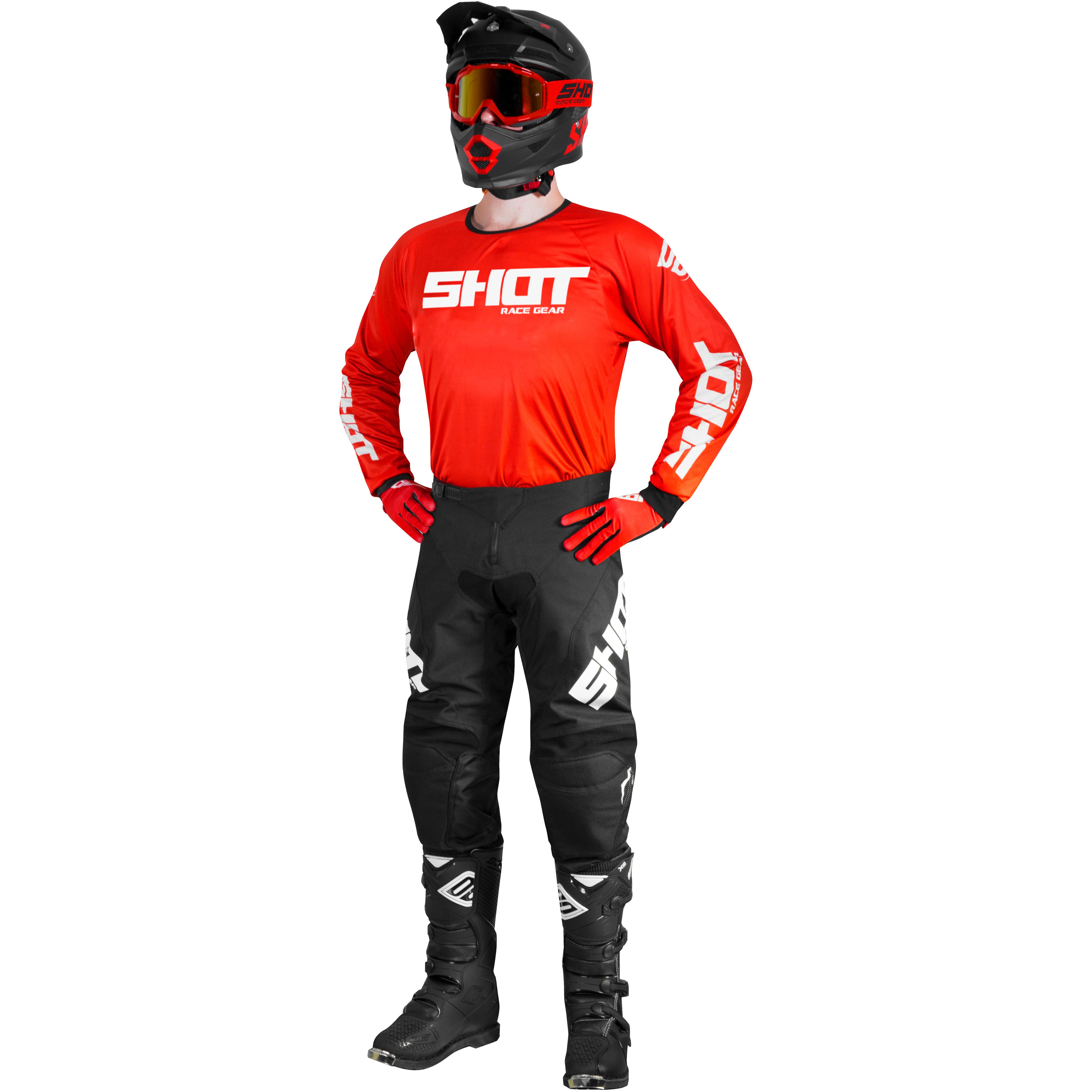 Maillot cross RAW SHOT 2