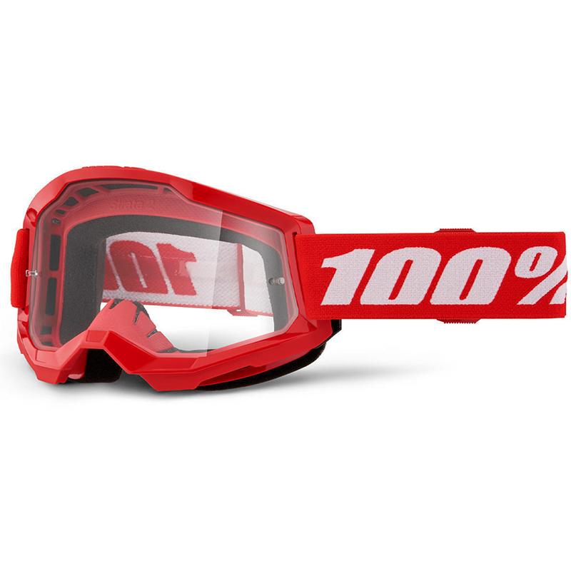 Masque cross STRATA MINI ROUGE/BLANC