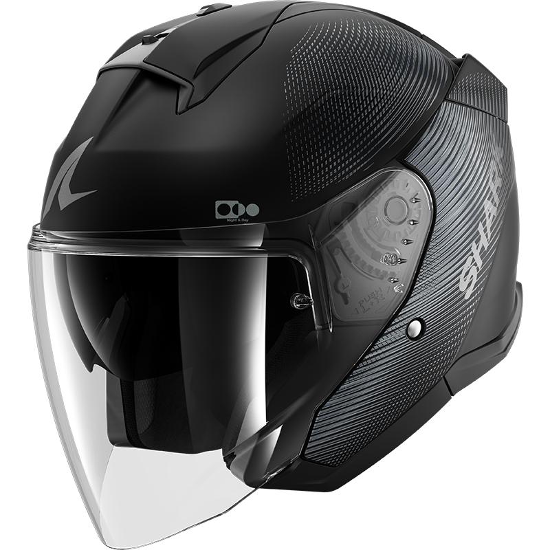Casque SKWAL JET SP LYNE Mat SHARK