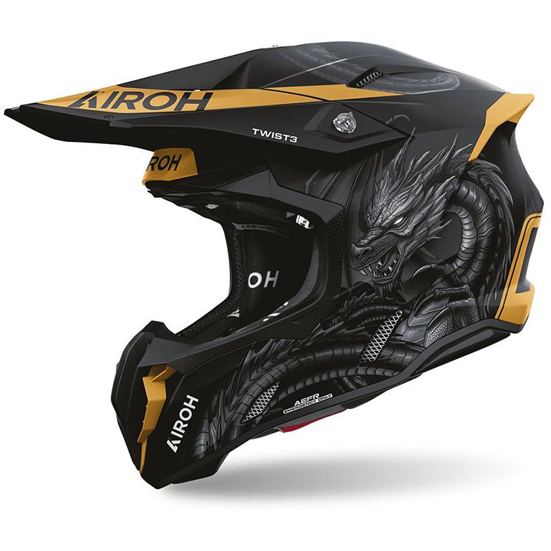 Casque Cross Twist 3 Malefycient Matt AIROH