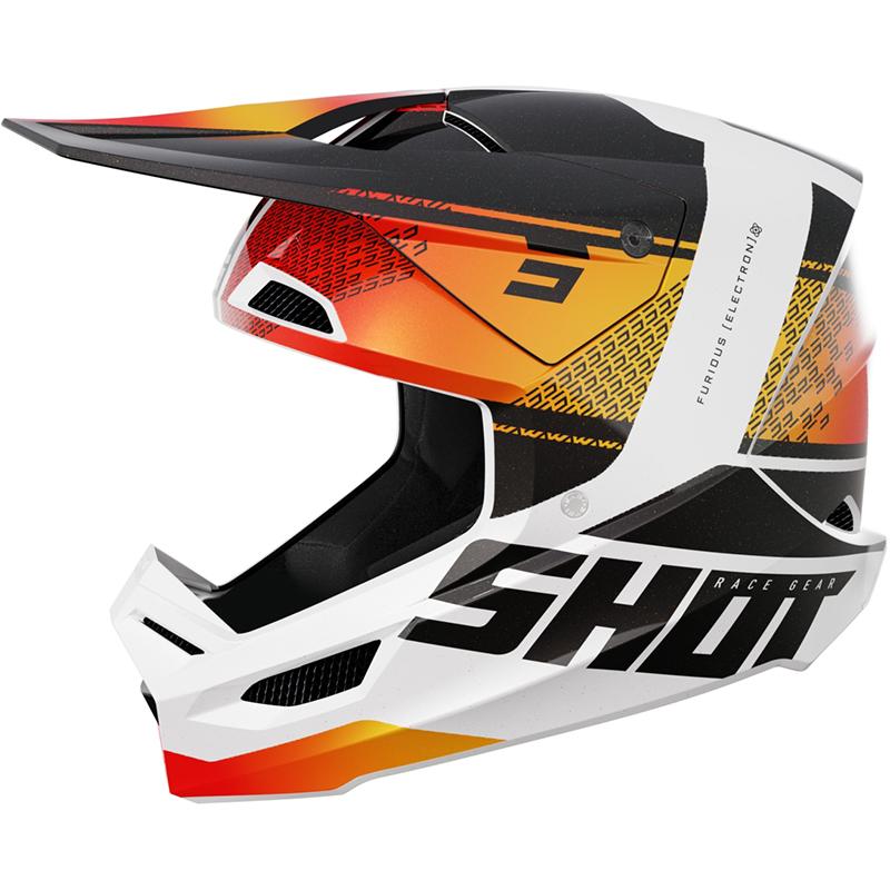 Casque cross FURIOUS ELECTRON SHOT