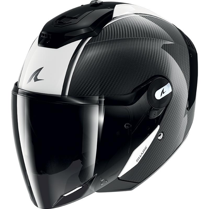 Casque RS JET CARBON BLANK SHARK