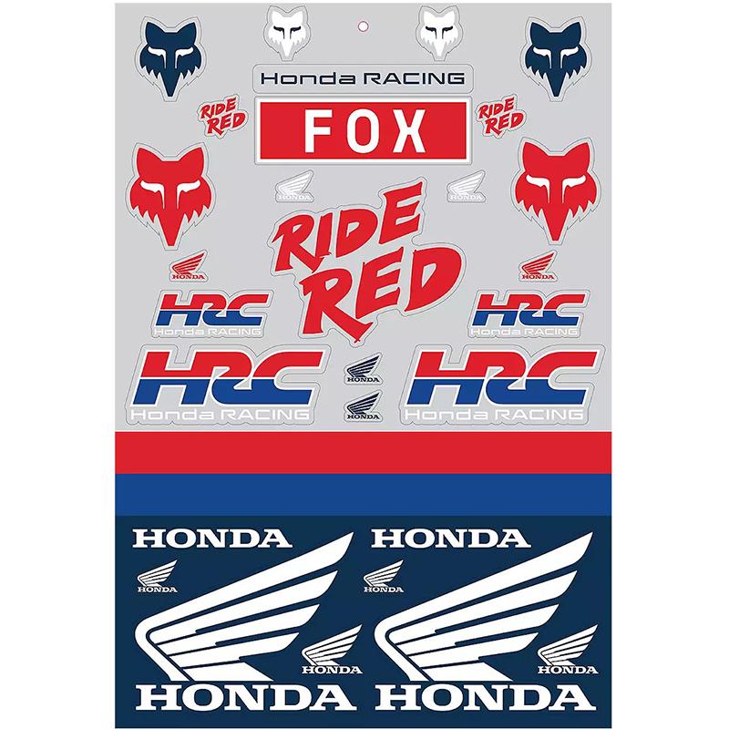 Autocollant HONDA TRACK PACK FOX