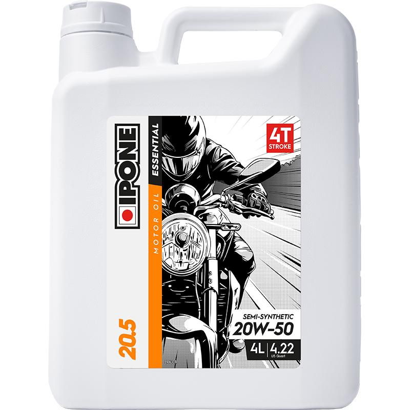 Huile 4T 20.5 20W50 4L IPONE
