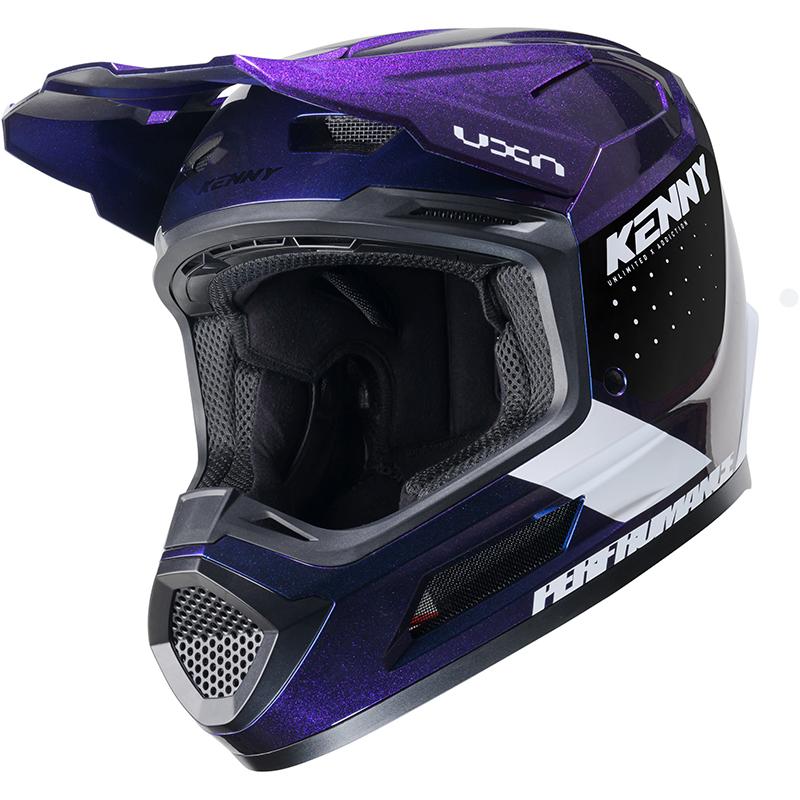 Casque cross PERFORMANCE NIGHT DIAMOND PEARL