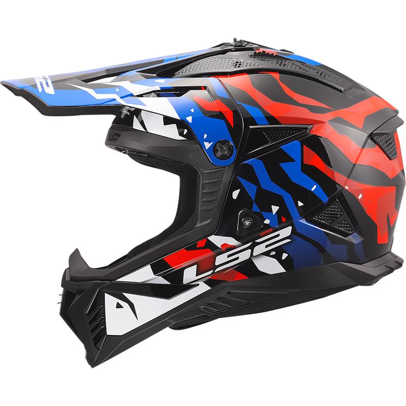 Casque cross MX708 FAST II GROTESK LS2