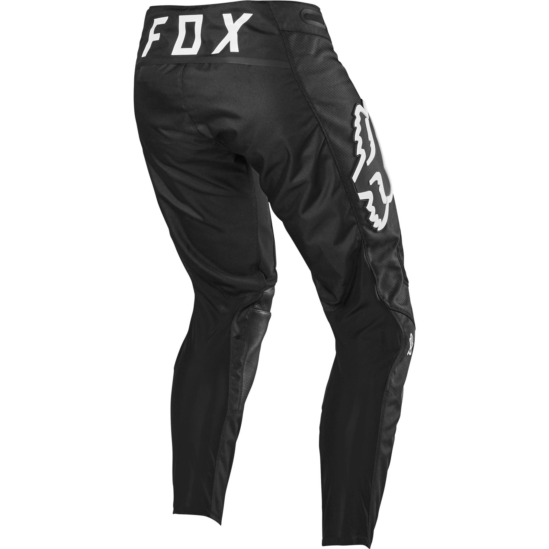FOX 360 Bann Pantaloni Motocross Nero - Alta Qualità Per MX