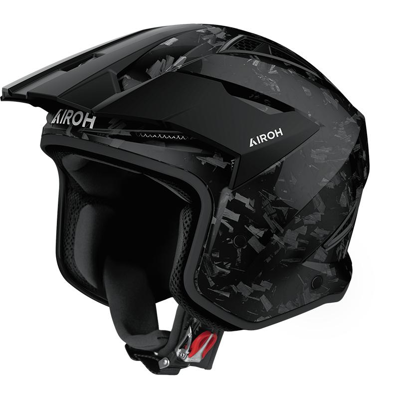 Casque trial TRR II CARBON GLOSS AIROH