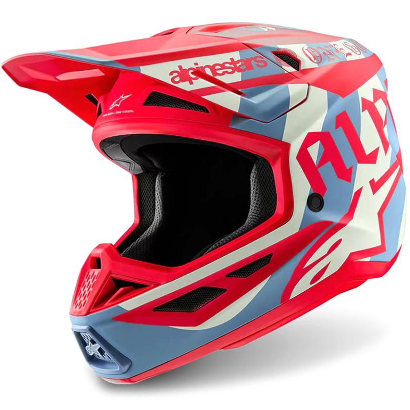 Casque Cross S-M7 Beast Coast - Édition Limité ALPINESTARS