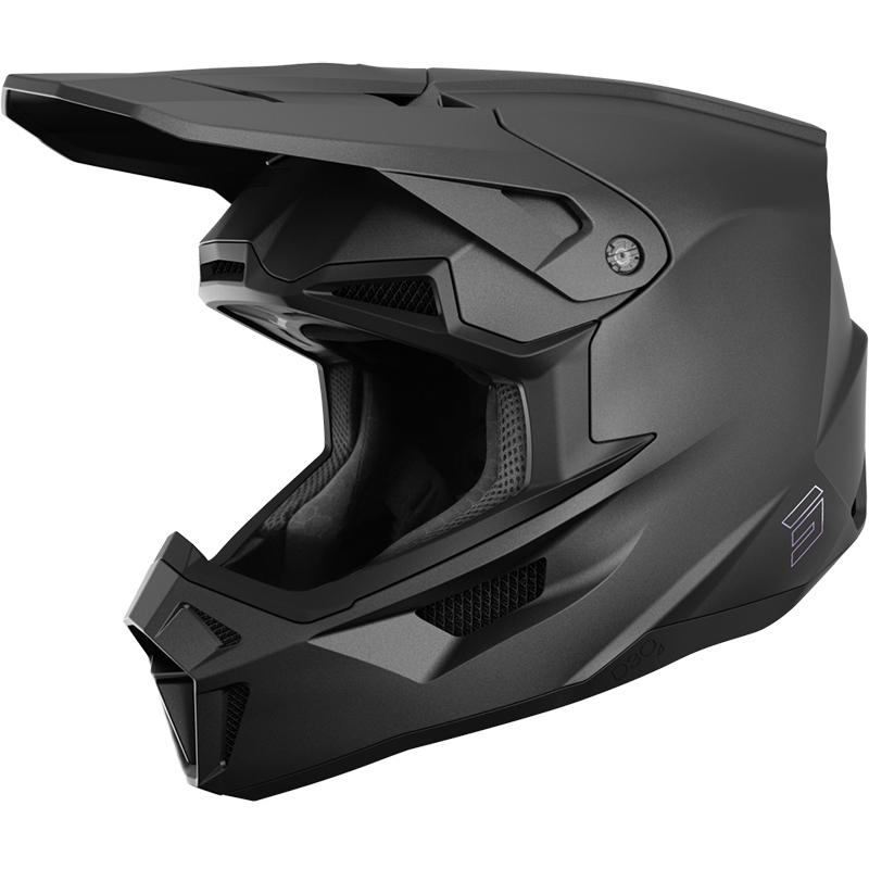 Casque cross LITE SOLID SHOT