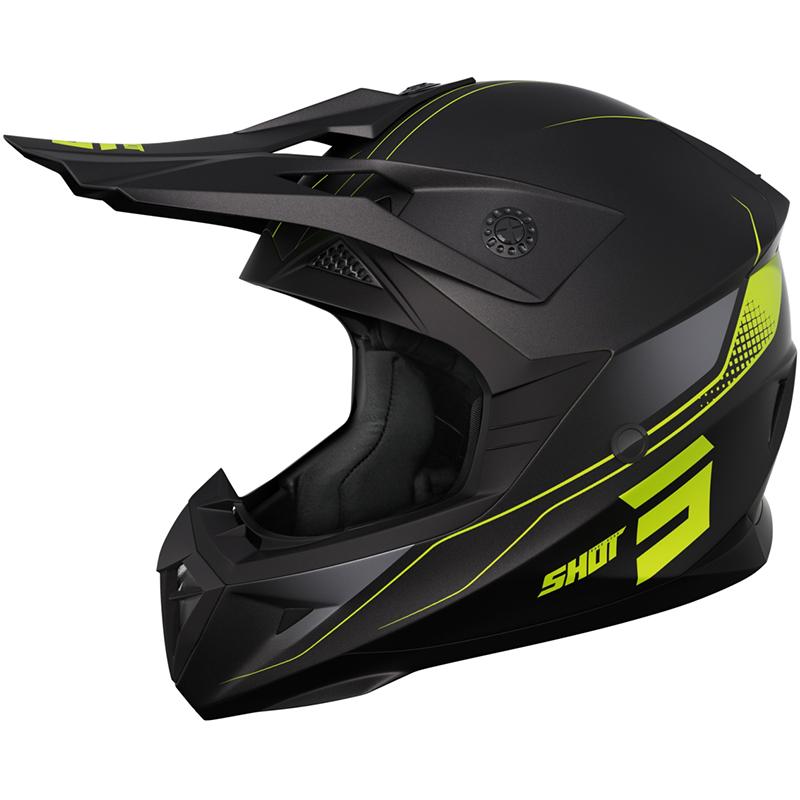 Casque cross PULSE EDGE SHOT
