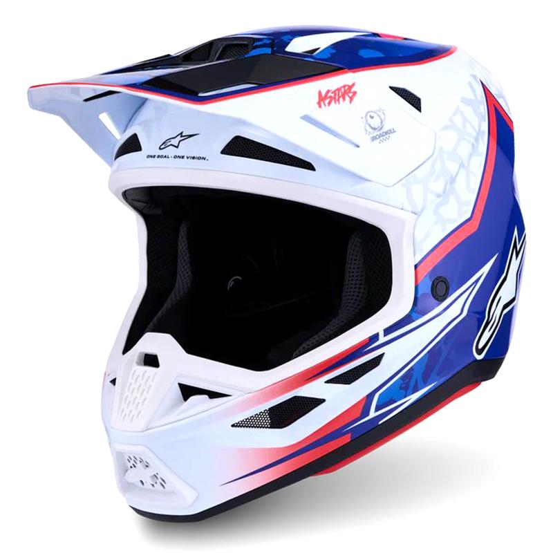 Casque Cross S-M7 Blaster ALPINESTARS