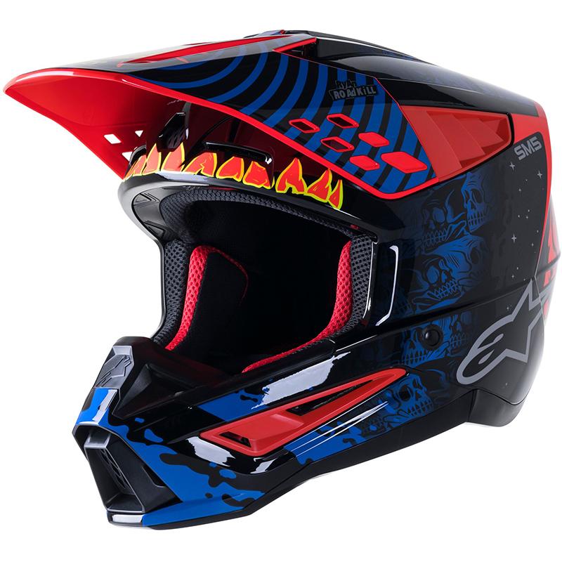 Casque cross SM-5 SOLAR FLARE ALPINESTARS