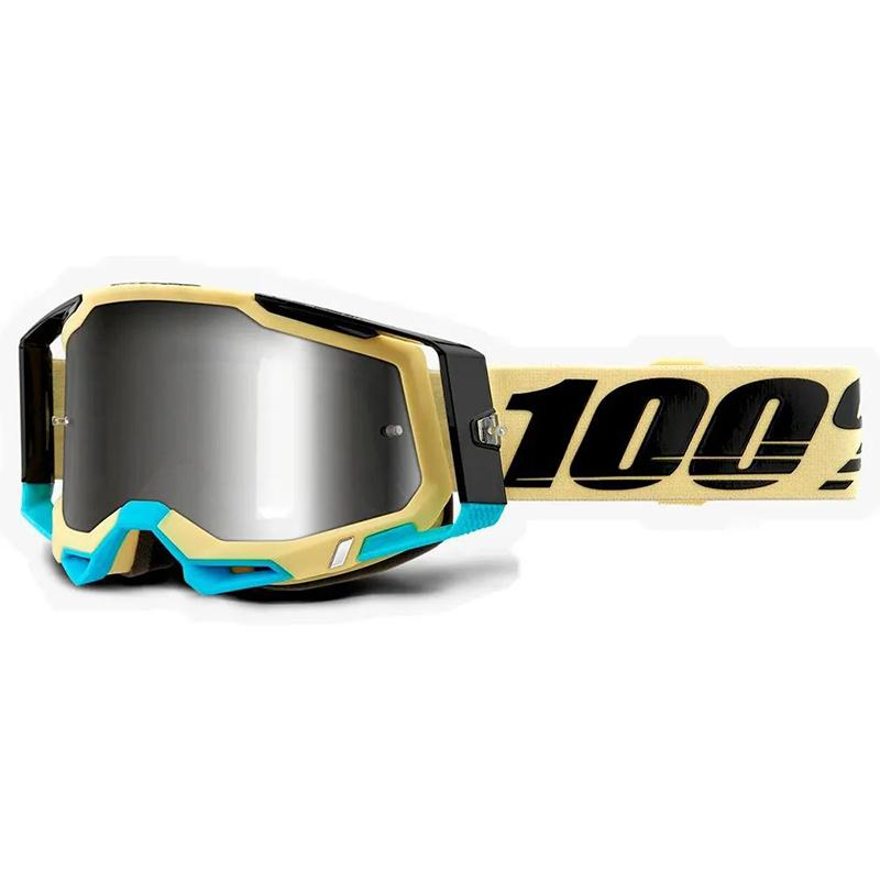 Masque cross RACECRAFT 2 AIRBLAST - SABLE/BLEU 100