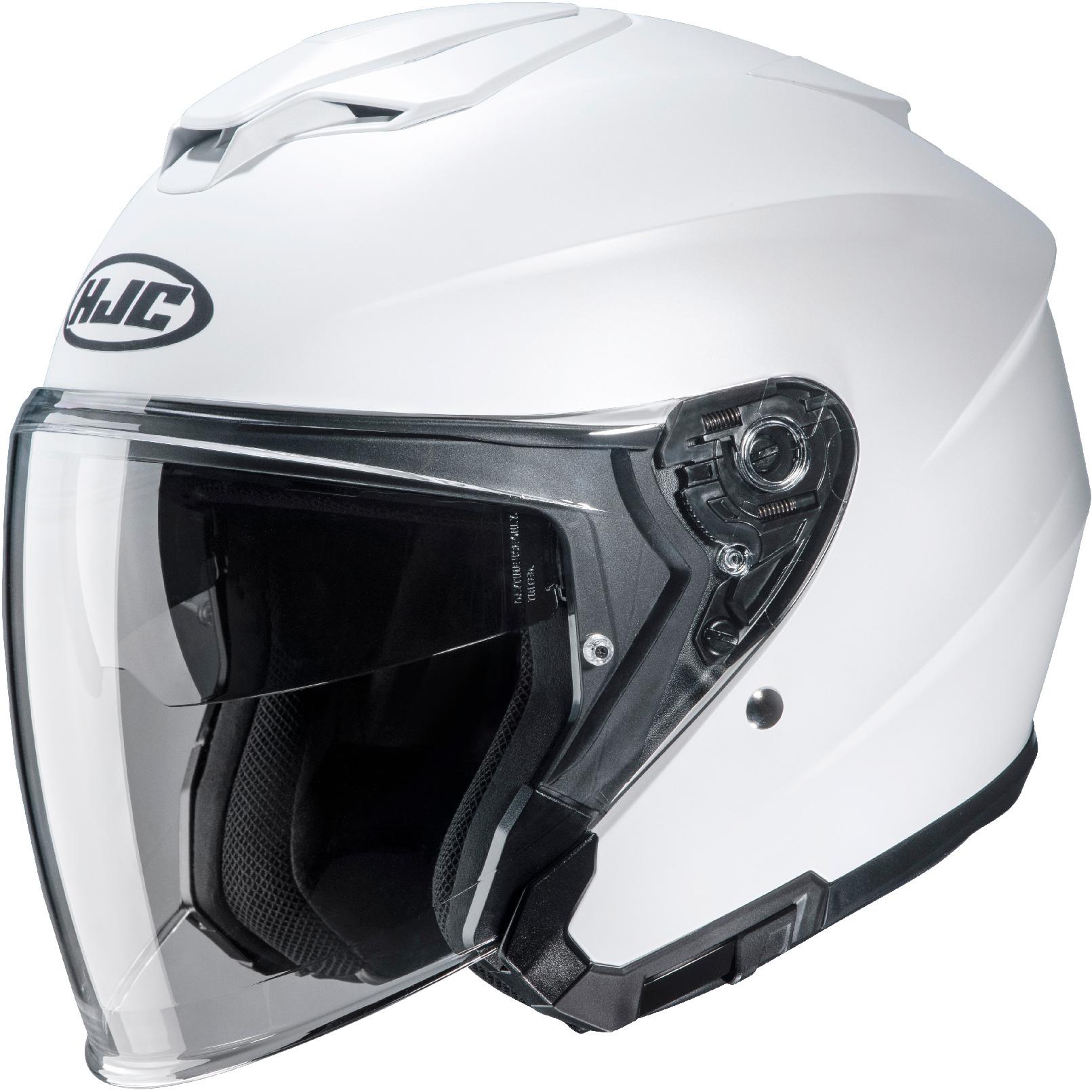 Casque I30 UNI SEMI FLAT PEARL WHITE HJC