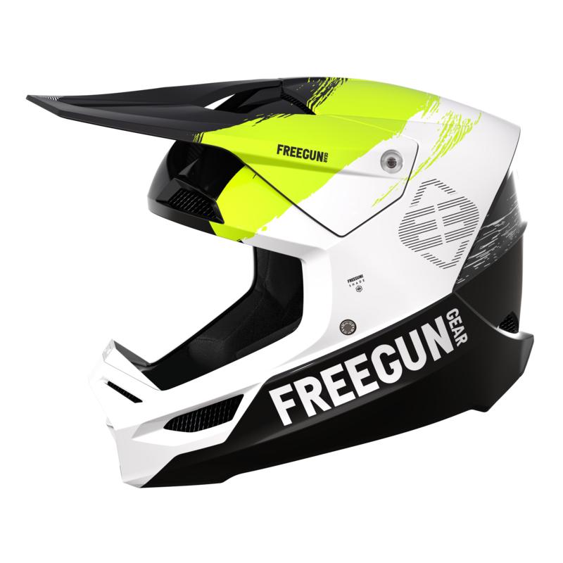 Casque cross XP4 KID SHADE GLOSSY FREEGUNBYSHOT