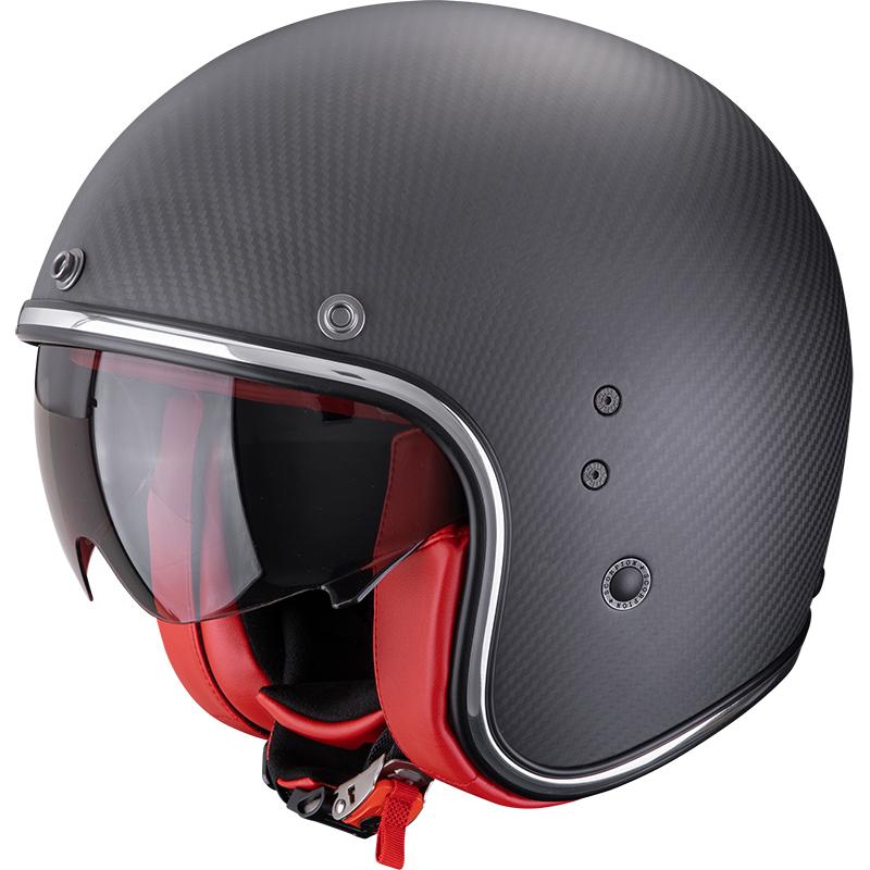 Casque BELFAST EVO CARBON SOLID SCORPION