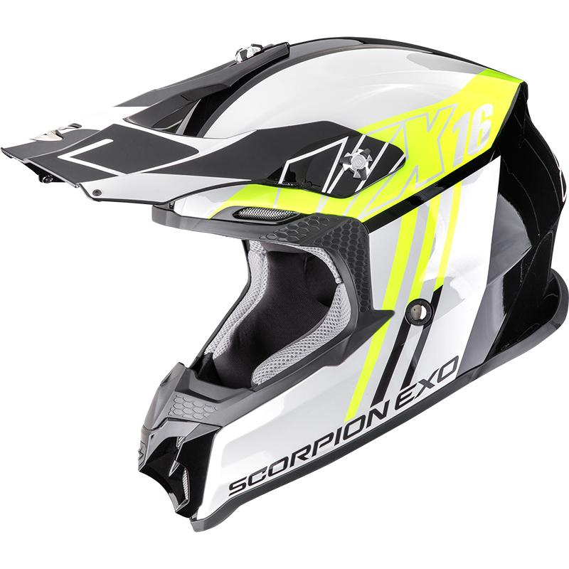 Casque cross VX-16 EVO AIR LIGNES SCORPION