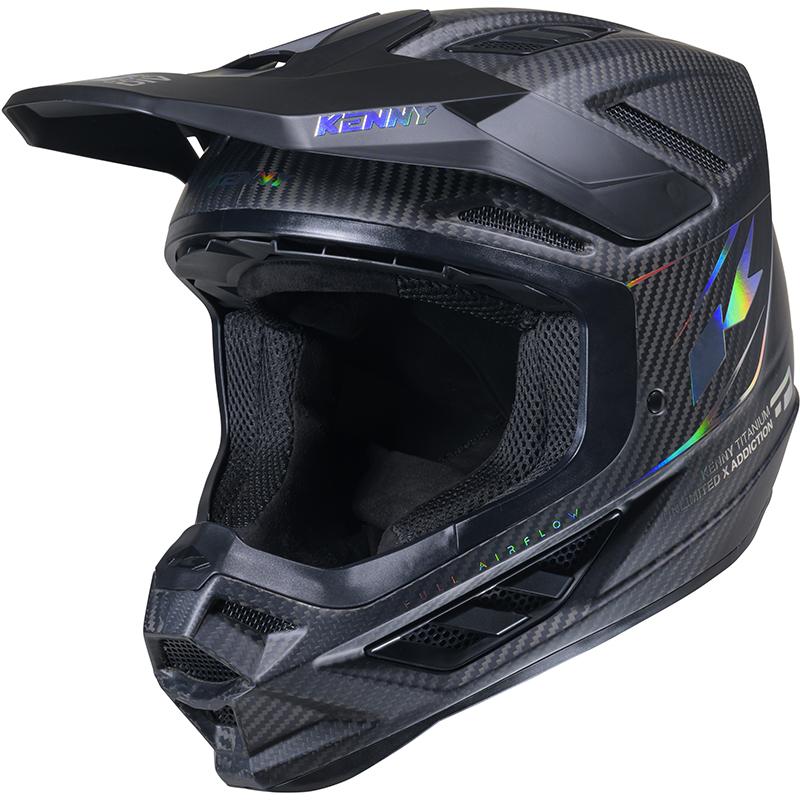 Casque cross TITANIUM CARBONE