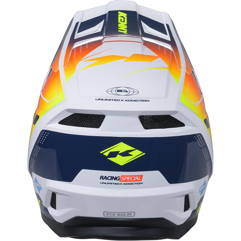 Casque cross PERFORMANCE GRAPHIC NAVY ORANGE KENNY 2