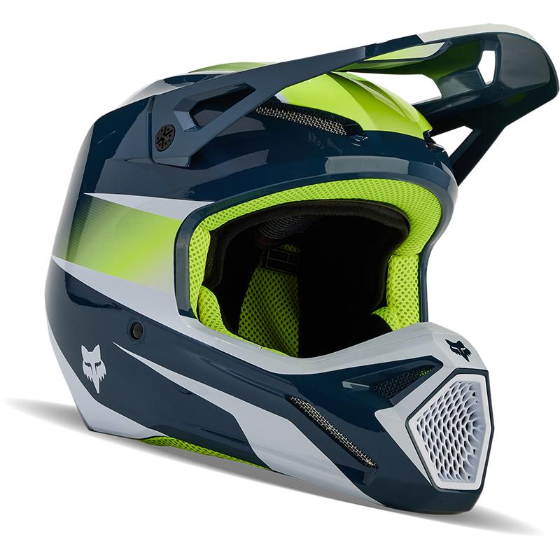 Casque cross YOUTH V1 FLORA FOX