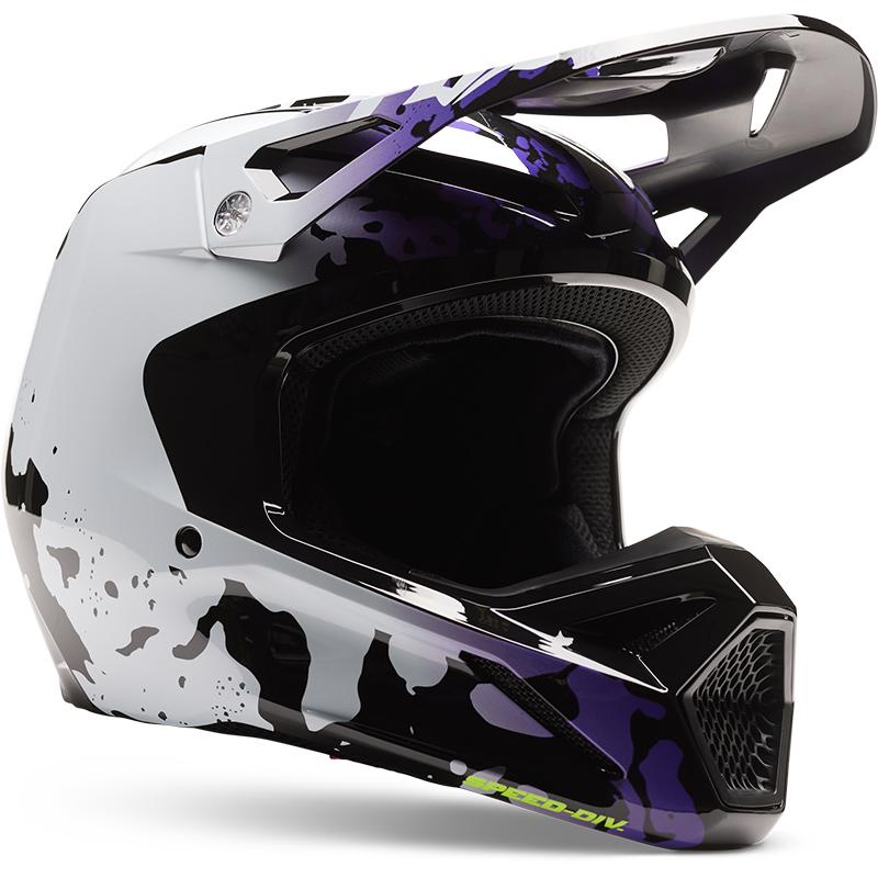 Casque cross YOUTH V1 MORPHIC FOX