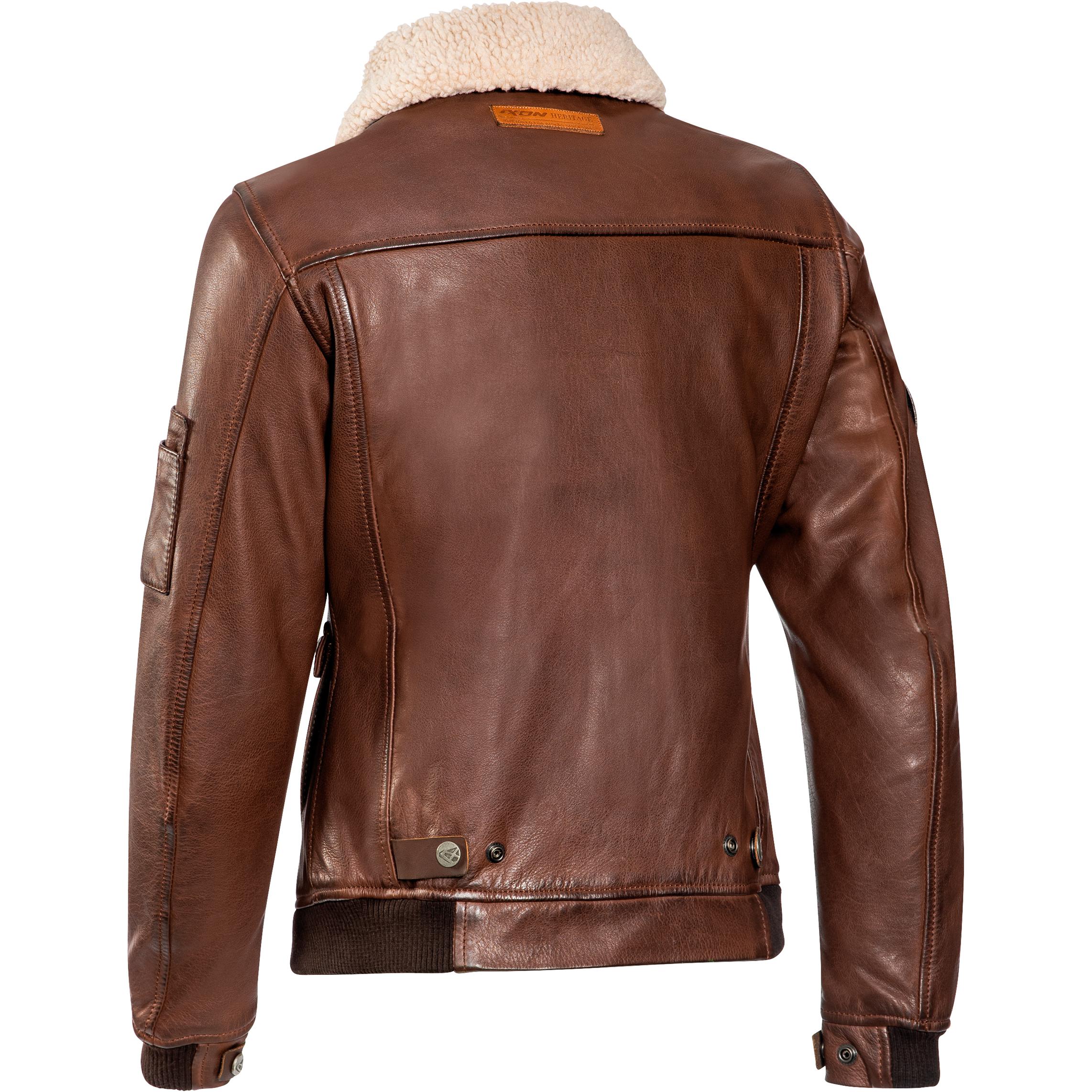 Blouson Bomber Vintage En Cuir Marron Vieilli Pour Homme - Style Motard Intemporel