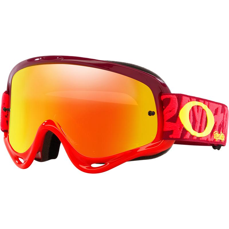 Masque cross O FRAME® MX TLD PAINTED RED FIRE IRIDIUM OAKLEY