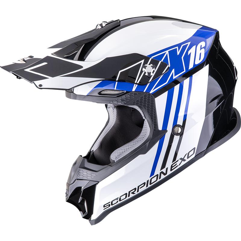 Casque cross VX-16 EVO AIR LIGNES SCORPION