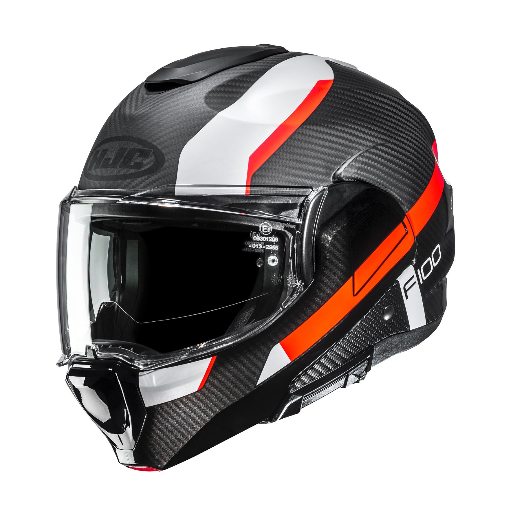 Casque F100 Carbon Askan Mc6Hsf HJC