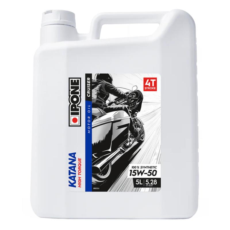 Huile 4T Katana High Torque 15W-50 5L IPONE