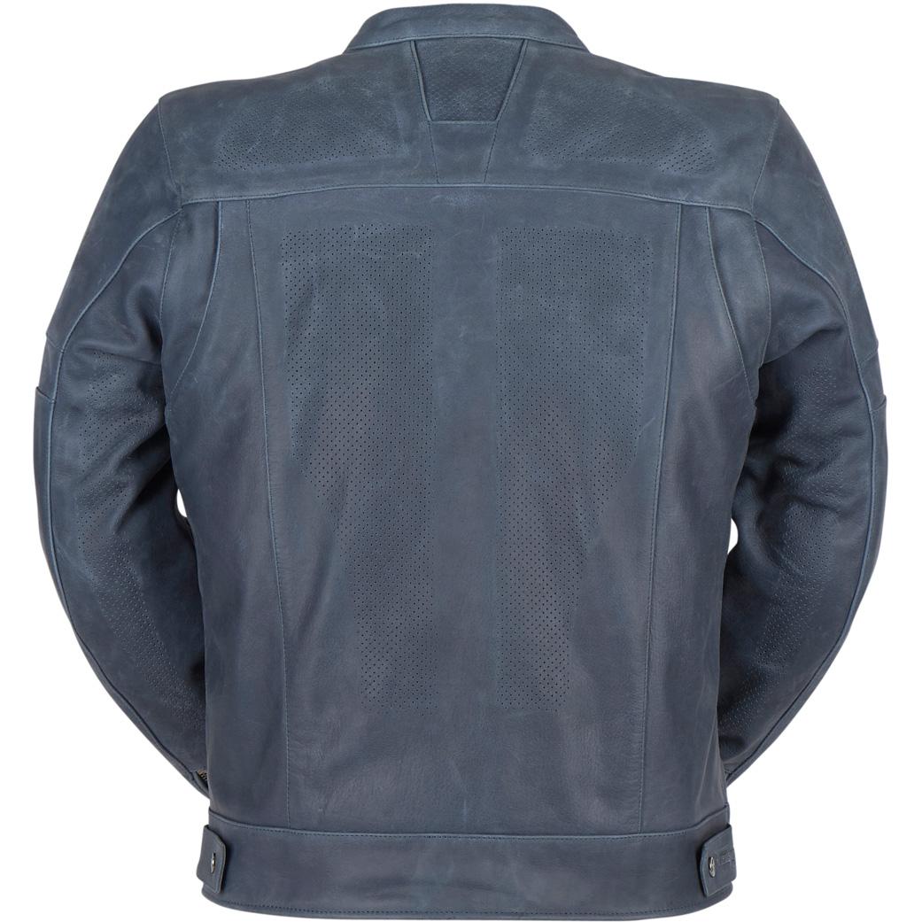 Veste En Cuir De Buffle Rocky Mountain – Moto, Biker, Style Punk, Taille 2XL