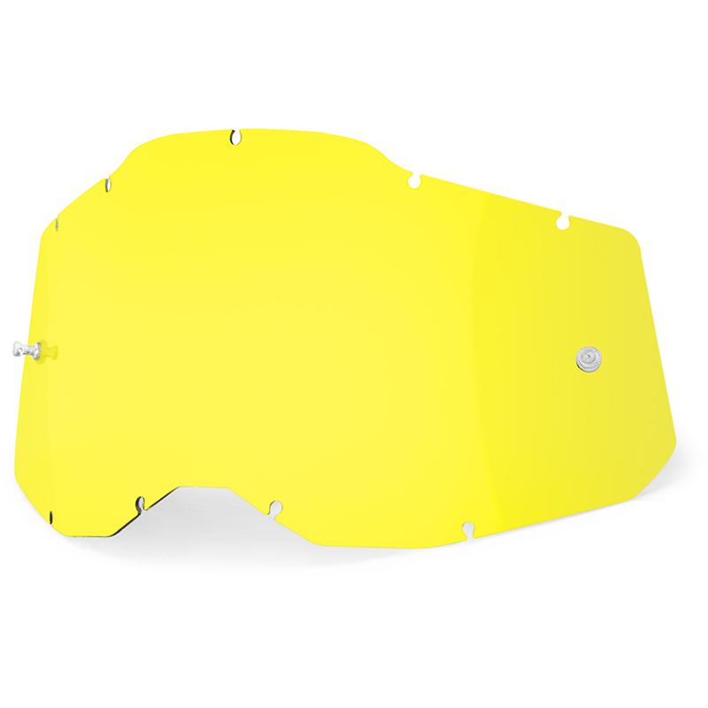 Ecran de masque Accuri2/Strata2/Racecraft2 jaune 100