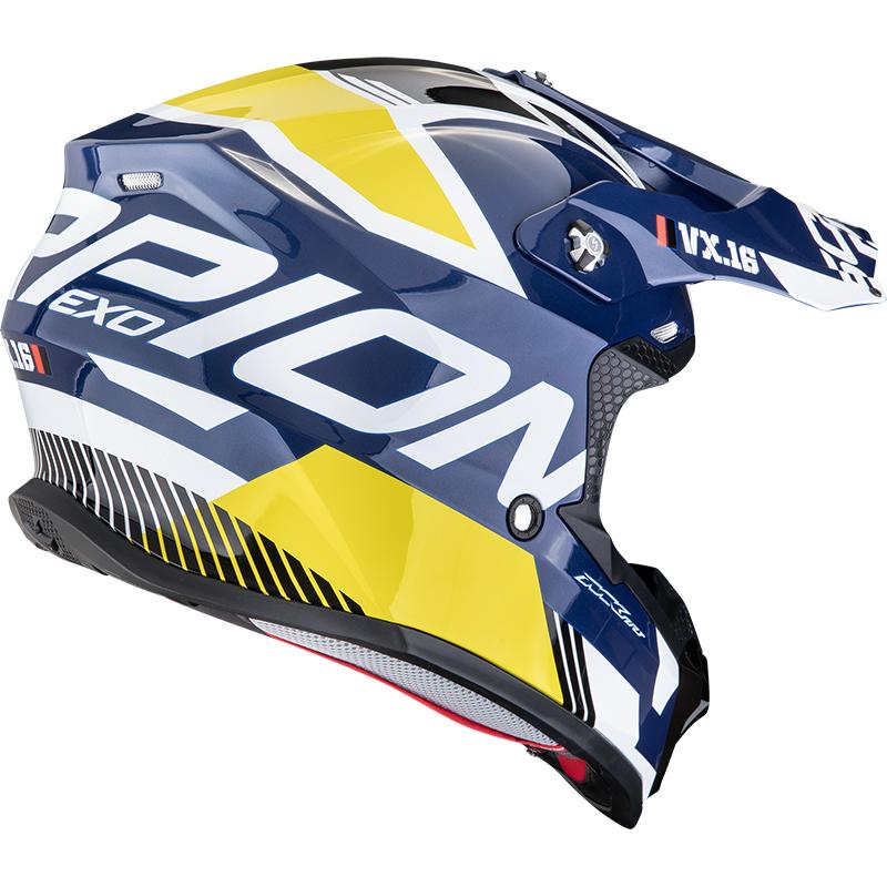 Casque cross VX-16 EVO AIR ANALOG SCORPION 2