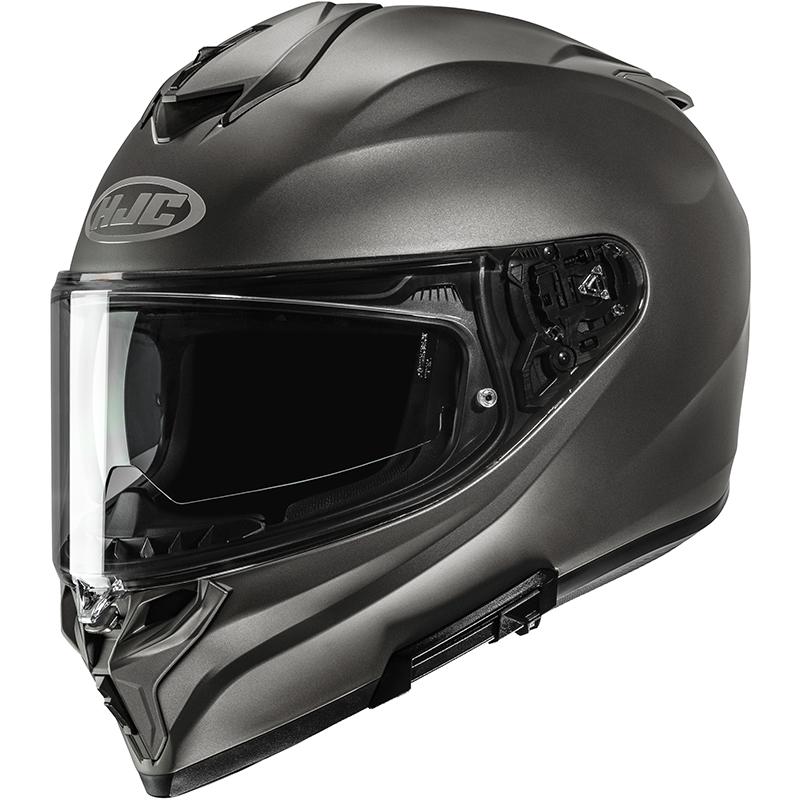 Casque I72 Solid Semi Flat Titanium HJC