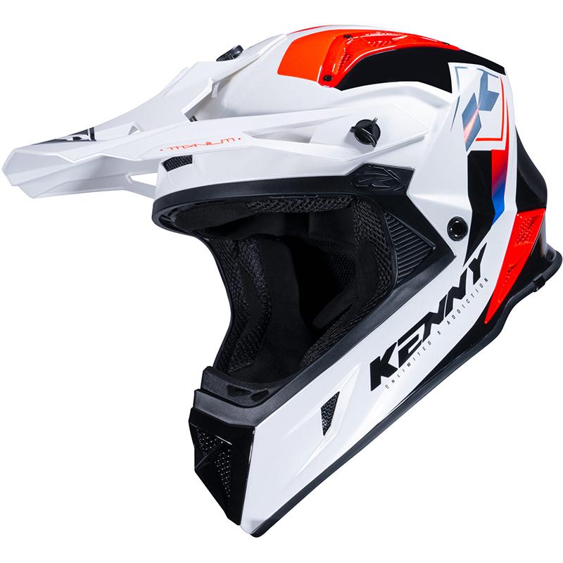 Casque cross TITANIUM GRAPHIC KENNY