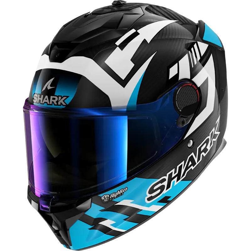 Casque SPARTAN GT PRO CARBON ZARCO TRACK RACER SHARK