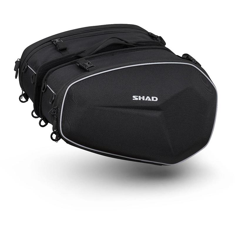 Sacoches cavalières EXTENSIBLES E48 la paire SHAD